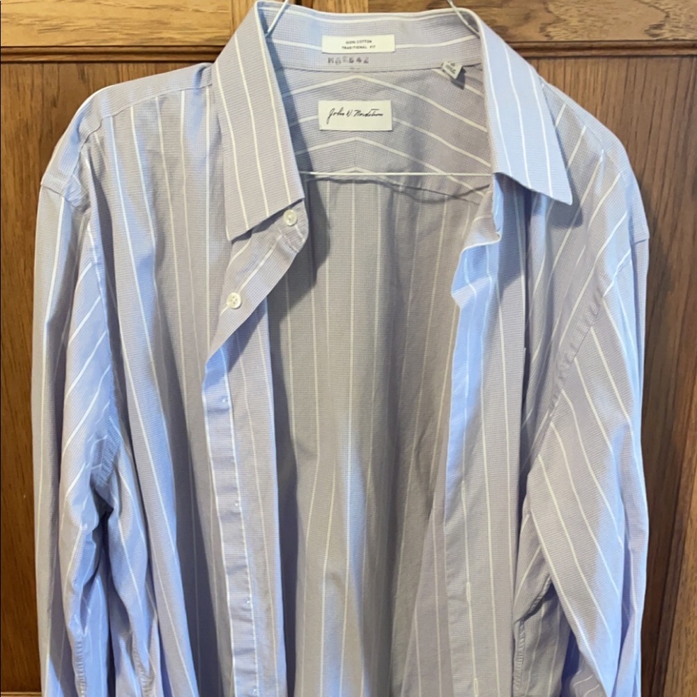 Nordstrom Mens Button down. Size 17 36